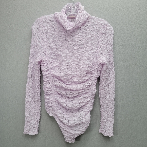 FREE PEOPLE DAY AND NIGHT TEXTURED BODYSUIT, SIZE XS - Picture 2 of 8